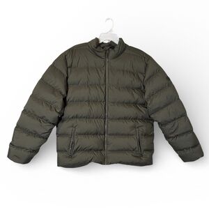 Skechers Women's Olive Puffer Jacket Quilted Size XL